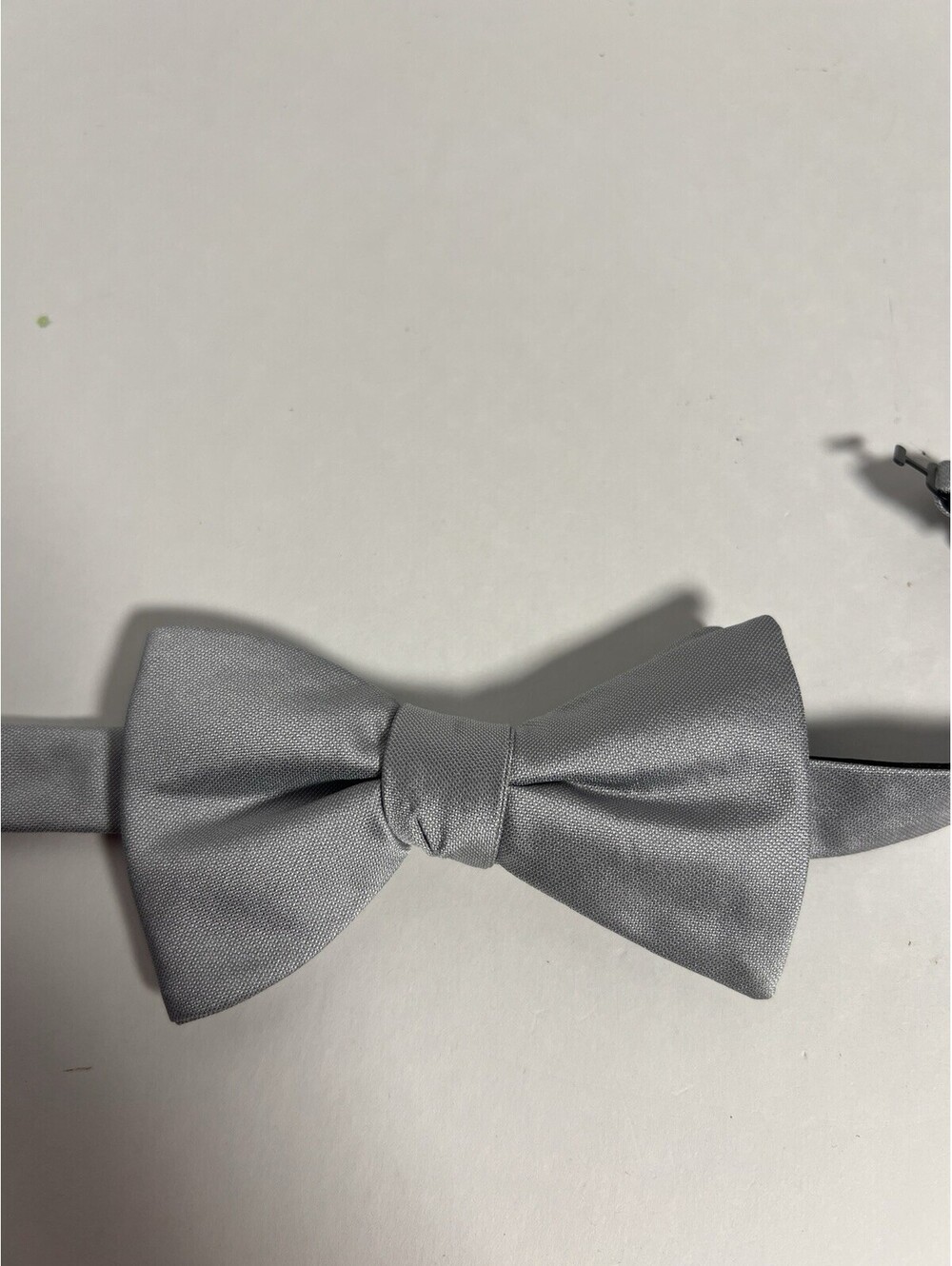 Alfani Men's Gray Satin Bow Tie | Classic Formalwear Accessory
